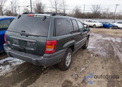 2001 Jeep Grand Cherokee Laredo из США, поврежденный, VIN 1J4GW48S81C593207